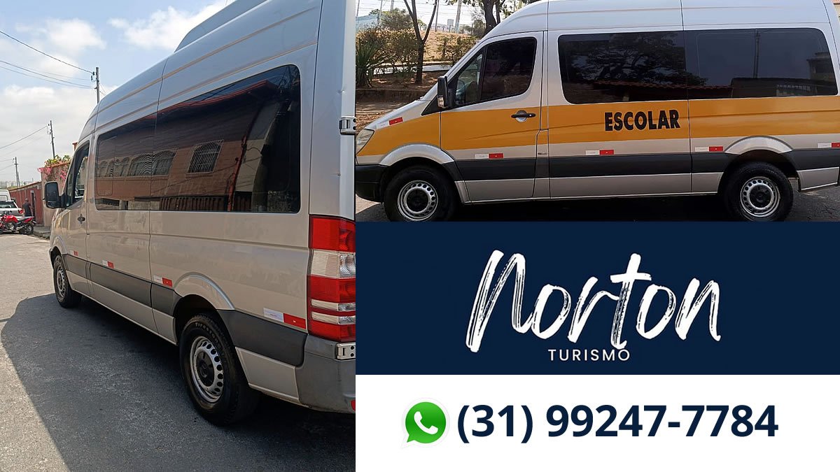 Locação de Van para Turismo em Contagem